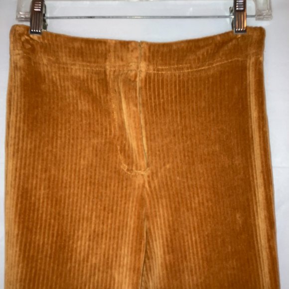 Emory Park Rust Stretch Corduroy Womens Flare Leg Pants Size S - Picture 5 of 13